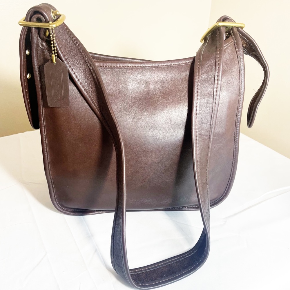 Coach vintage Legacy Crossbody Bag purse 9966 brown adjustable EUC